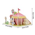 thumbnail image 3 of 3D Paper Assembly Toy Children Architecture 1 4 3 Building Paper Model Kids Early Education Assembly House Toy Type 4, 3 of 7