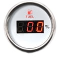 thumbnail image 2 of 0-190ohm Fuel Level Gauge Digital Oil Tank Level Indicator Meter With Red LED Fuel Gauge ForBoat Car Truck ,Easy to Install, 2 of 7
