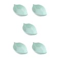 thumbnail image 2 of Langgg Feuille Forme Assaisonnement Plats Table Sauce Récipient Cuisine Couverts Casse-Croûte Assiette 7 * 11cm Vert 5Set, 2 of 6