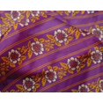 thumbnail image 4 of oneOone Silk Tabby Fabric Leaves & Floral Block Decor Fabric Printed BTY 42 Inch Wide, 4 of 4