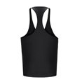 thumbnail image 2 of Plebaso Débardeurs pour Hommes Sans Manches à Dos Nageur T-Shirt de Musculation Entraînement Course T-Shirts Athlétiques, 2 of 5