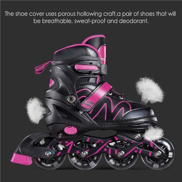 Men and Women Adjustable Inline Skates Adult Fitness Skates Roller Skates for Boys Girls Beginners