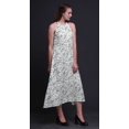 thumbnail image 2 of Bimba Feuilles Été Vacances Fête Col Licou Tenue de Plage Femme Dos Nu Robe-X-Grand, 2 of 6