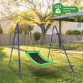 thumbnail image 4 of Gymax 700lb Giant 60'' Platform Tree Swing for Kids and Adults Green, 4 of 10