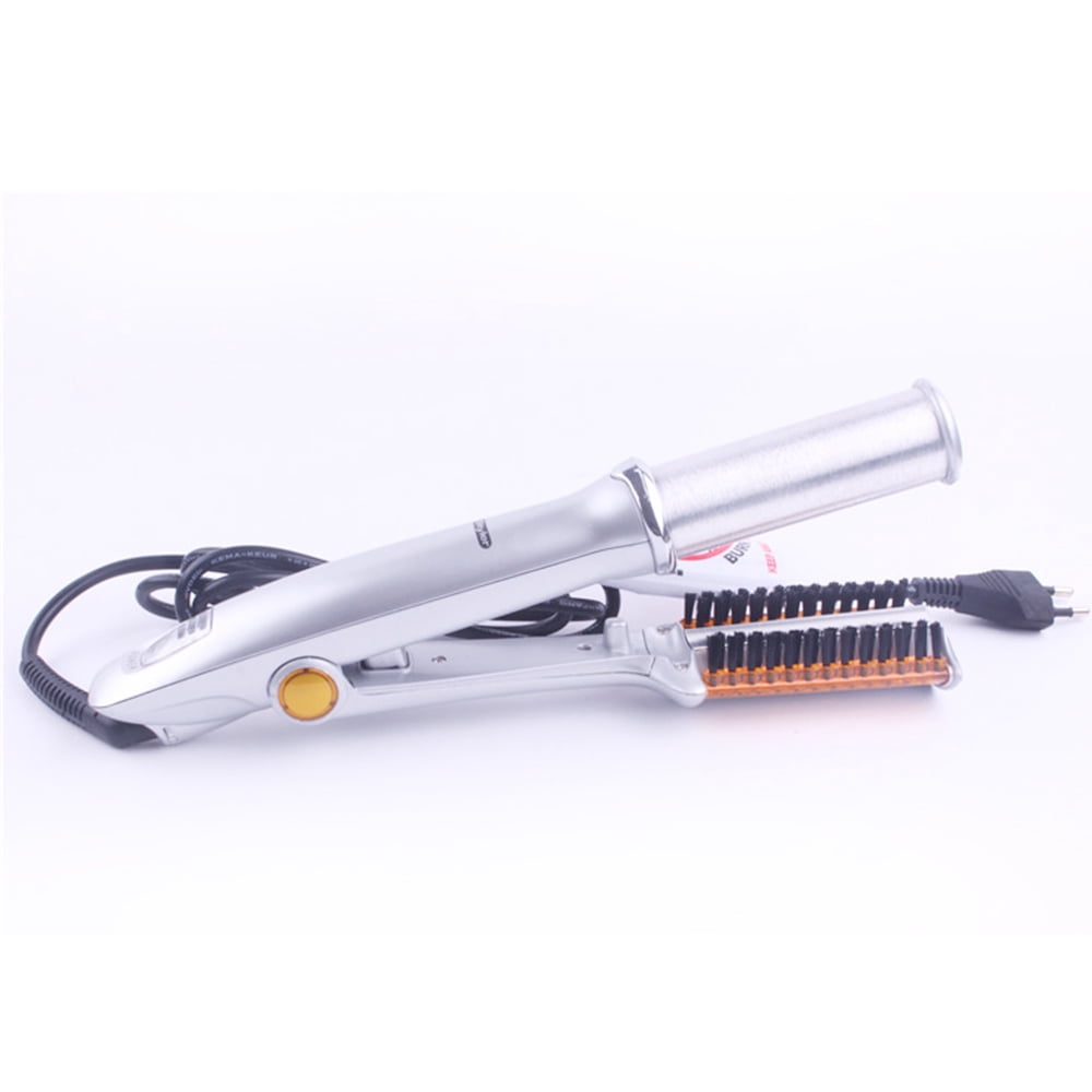 TFixol Multifunctional Hair Styler with Titanium Barrel, Ceramic Smoothing Plate, Dual Heat Settings, and Auto Shut-Off for Frizz-Free Styling