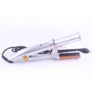TFixol Multifunctional Hair Styler with Titanium Barrel, Ceramic Smoothing Plate, Dual Heat Settings, and Auto Shut-Off for Frizz-Free Styling
