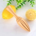 thumbnail image 4 of Wooden Manual Lemon Juicer Log Juice Squeezing Tool Kitchen Utensils, 4 of 8