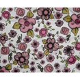 thumbnail image 4 of oneOone Polyester Lycra Medium Pink Fabric Florals Craft Projects Decor Fabric Printed By The Yard 56 Inch Wide, 4 of 4