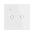 thumbnail image 1 of Nouvel Interrupteur Mural Tactile Intelligent Wi-Fi Panneau en Verre pour AlexaGoogle Home, 1 of 5