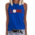 thumbnail image 1 of Birdeem Womens Fashion Printed Vest Round-Neck Loose Sleeveless T-Shirt Pullover Tops, 1 of 5