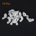thumbnail image 3 of Unique Bargains M4 Wing Nuts Butterfly Nut Nylon White 15 Pack, 3 of 5
