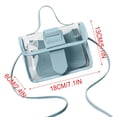 thumbnail image 3 of RXIRUCGD Clear Crossbody Purse Bag, Stadium Approved for Concerts, Festivals, 3 of 7