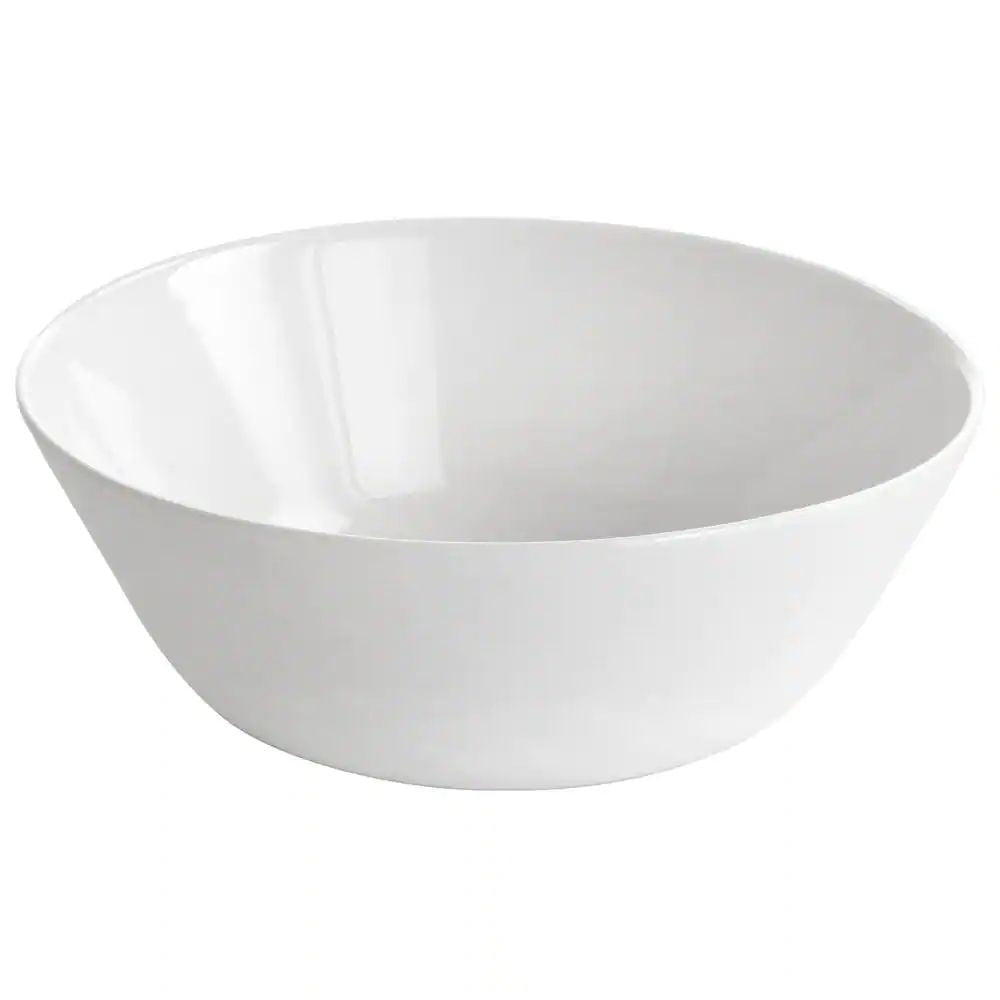 Gibson Courtyard 12 Piece Dinnerware Set in Opal Tempered Glass