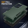 thumbnail image 5 of KOMI for Samsung Galaxy S25 Ultra Case with HD Screen Protector, 10 FT Military Grade Drop Protection, Anti-Slip Phone Case, Green, 5 of 5