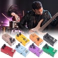 thumbnail image 2 of Yellow Metal Guitar Effects Pedal With Distortion And Overload For Electric Guitar Sound Shaping, 2 of 2