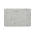 thumbnail image 2 of Vixolx Luxury Rabbit Fur Bath Rugs Memory Foam Faux Fur Bath Mats for Bathroom Floor Non Slip Soft Fuzzy Thicker Plush Shower Mat Leaf Rugs for Bathtub Kitchen Home Entrance (Gray, 16x24 inch), 2 of 9