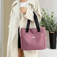 thumbnail image 1 of Fridja Sales Large Capacity Handbag Cloth Tote Female Student Handbag Shoulder Bag, 1 of 6