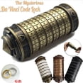 thumbnail image 1 of AMERTEER Da Vinci Combination Lock Toy Metal Wedding Gift Guard or Valentine‘s Day Escape Code Puzzle, 1 of 7
