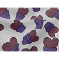 thumbnail image 5 of oneOone Viscose Jersey Purple Fabric Cactus Craft Projects Decor Fabric Printed By The Yard 60 Inch Wide, 5 of 5