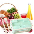thumbnail image 4 of Boovnll Bento Box with Lid， Stackable Leak-Proof for Bento Box Adult Kids Dishwasher Safe, Drop-Proof, Portable, Work Sports Camping Potlucks Bento Box for Kids Adult, 4 of 7
