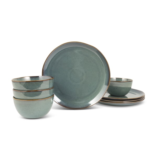 Yellowstone Dutton 8-Piece Reactive Ceramic Dinnerware Set