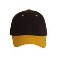 thumbnail image 2 of Casquette de Baseball Bicolore Ajustable, Brun Jaune, 2 of 2