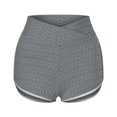 thumbnail image 2 of 2pc Femmes de Base Slip Vélo Short Compression Séance d'Entraînement Leggings Yoga Shorts Pantalons, 2 of 8
