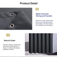 thumbnail image 3 of Shower Curtain with Liner and Hooks Shower Curtain for Bathroom Modern Shower Curtain Winter in Bath 71X71 Inches Long Shower Curtains Set Shower Curtain and Liner Set, 3 of 8