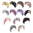 thumbnail image 3 of Maoww Turban Imprimé Confortable et Respirant Multicolore à une Seule Couche Bandeau Matériau de Qualité Bonnet pour Cheveux Accessoires pour Cheveux pour Femmes Rouge+vert, 3 of 6