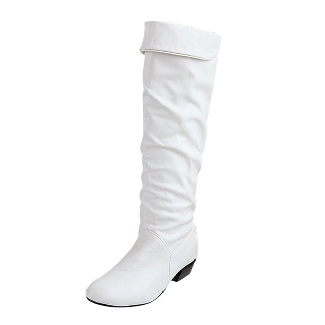 Women's Knee High Riding Boots for Winter - Stylish Heels and Comfortable Flat Options