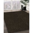 thumbnail image 3 of Ahgly Company Tapis d'Intérieur Lavable à la Machine, Carré, Transitionnel, Brun Chocolat, Tapis de Zone, 7 Pieds Carré, 3 of 7