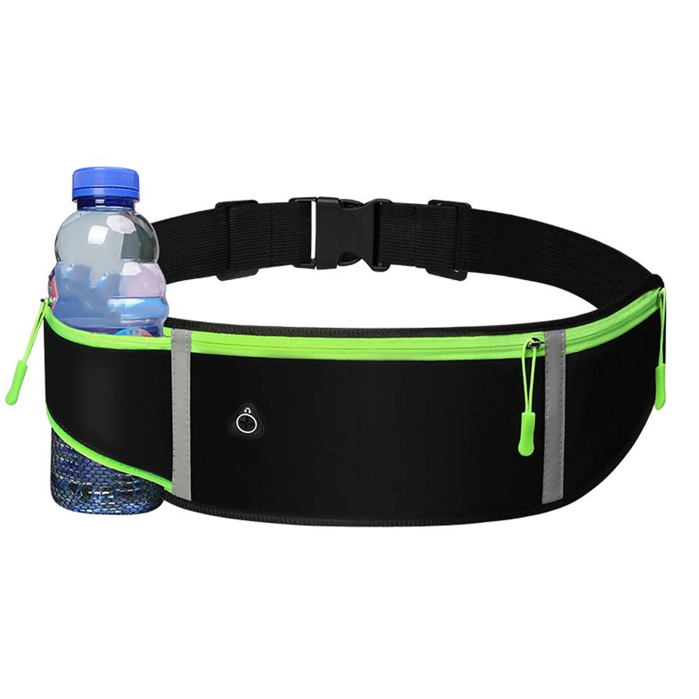Ceinture de Course pour Femmes et Hommes Ceinture d'Argent et Sac de Course - Sac Banane