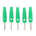 thumbnail image 2 of funtasica 5Pieces 4mm Wire Audio Speaker Cable Banana Plug Connectors Adapter green, 2 of 7