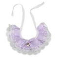 thumbnail image 2 of Cat Lace Scarf, Comfortable Exquisite Design Cat Saliva Towel  For Small Medium Cats, 2 of 8