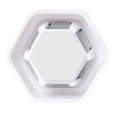 thumbnail image 4 of Dalazy 2pcs Self Adhesive Towel Holder Wall Mount Wash Cloth Hook Holder Bathroom Storage Rack, 4 of 9