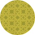 thumbnail image 1 of Ahgly Company Tapis de Zone Rond Lavable en Machine Intérieur Transitionnel Brun Doré Foncé, 4 Pieds Rond, 1 of 7