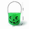thumbnail image 1 of Chmadoxn Halloween Pumpkin Bucket 1Pc Small Plastic Pumpkin Bucket For Kids Pumpkin Bucket Pumpkin Pail Halloween Candy Bucket Halloween Pumpkin Basket Pumpkin Basket, 1 of 2
