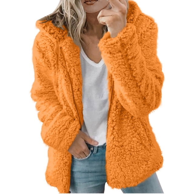 Winter Clearance Cardigan Sweaters for Women Long Sleeve Loose Coat Cardigan Solid Color Sweater