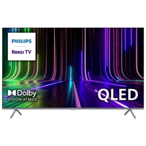 Philips 55" 4K UHD HDR QLED Roku Smart TV, Dolby Vision, télécommande vocale, 60Hz (55PUL7973/F6) - Ouvrir la boîte