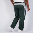thumbnail image 3 of 3 Pack  Men‘s Active Athletic Casual Tricot Open Bottom Sweatpants with Pockets (Available In Big & Tall), 3 of 6