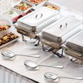 thumbnail image 4 of 6 Pack Serving Spoons Set, 3 Large Serving Spoons,, 4 of 7