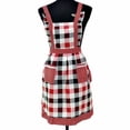 thumbnail image 2 of TIMIFIS Apron Kitchen Accessories Women Lady Restaurant Home Kitchen For Pocket Cooking Cotton Apron Bib, 2 of 3