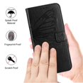 thumbnail image 3 of Butterfly Wallet Case for iPhone 17 Pro with Card Slots & Stand - Shockproof Black, 3 of 5