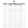 thumbnail image 1 of Stainless Steel Shower Head - Water Saving Shower, 30CM Round Shower Head, Universal Rain Shower Head 1/2 Inch Thread, 360° Rotatable, 30° Tiltable, Easy to Install and Clean, 1 of 5