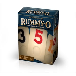 Traditions Rummy-O Fast-Paced Board Game