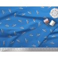 thumbnail image 2 of Soimoi Polyester Crepe Fabric Shoes Men Printed Craft Fabric by The Yard 52 Inch Wide, 2 of 3