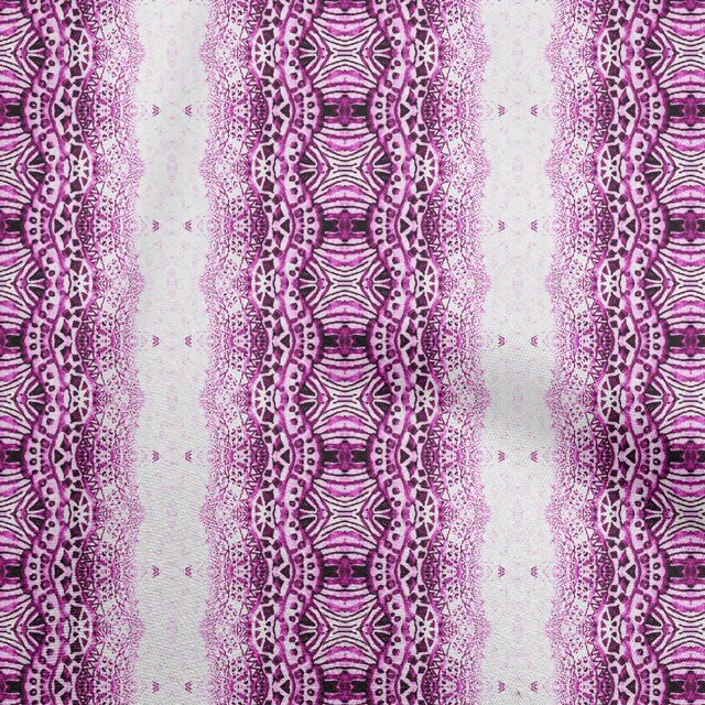 oneOonePolyesterSpandexPurpleFabricAbstractSewingFabricByTheYardPrintedDiyClothingSewingSupplies56InchWide