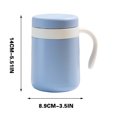 thumbnail image 3 of Wzzjkit 420ml Portable Bird's Tremella Handle Braised Beaker Office Breakfast Braised Congee Mini Lunch Box Insulated Cup, 3 of 6