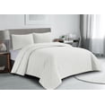 thumbnail image 1 of Swift Home Ultra Soft Pinsonic Quilt Set – Lightweight, Hypoallergenic, All-Season Bedding, 1 of 3