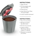 thumbnail image 4 of My K-Cup® Universal Reusable Coffee Filter, 4 of 8
